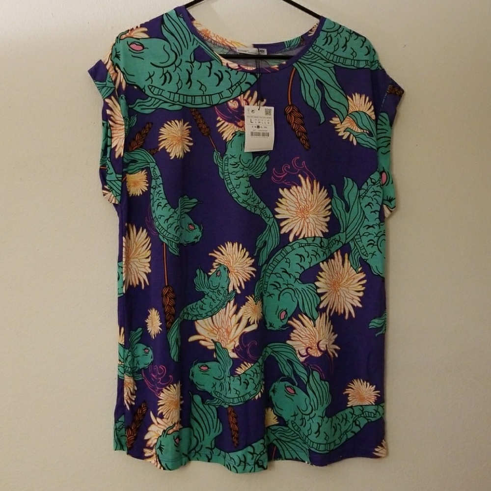 Zara Koi Fish print t shirt
